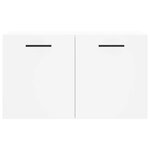 vidaXL Armoire murale Blanc 60x36 5x35 cm Bois d'ingénierie