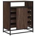 vidaXL Commode chêne marron 70x41x83 5 cm bois d'ingénierie