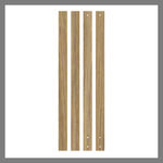 4 Lames décoratives ENIGMA pour poteau LA BOXX