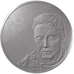 Monnaie MIKA HÄKKINEN Motorsport Legends 1 Oz Argent 2$ Solomon Islands 2026 (PRÉCOMMANDE)