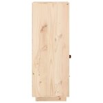 vidaXL Buffet haut 34x40x108 5 cm Bois massif de pin