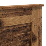 vidaXL Tête de lit Bois Ancien 200 cm Bois d'ingénierie