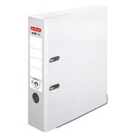 Classeur à levier maX.file Protect Plus Polypro Int / Ext Dos de 80 mm Blanc HERLITZ