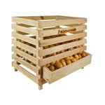 Caisse à pommes de terre en bois