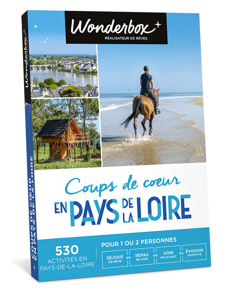 Coffret cadeau - WONDERBOX - Coups de cœur en Pays-de-la-Loire