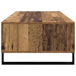 vidaXL Table basse Bois ancien 104 x 60 x 35 cm Bois d'ingénierie