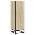 vidaXL Bibliothèque chêne sonoma 33 5x33x107 5 cm bois d'ingénierie