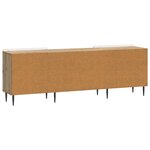 vidaXL Meuble TV 150 x 31 x 52 cm Chêne artisanal Bois d'ingénierie
