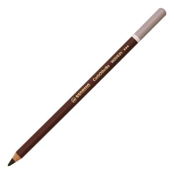 Crayon de couleur Fusain Pastel CarbOthello Terre d'ombre naturelle STABILO