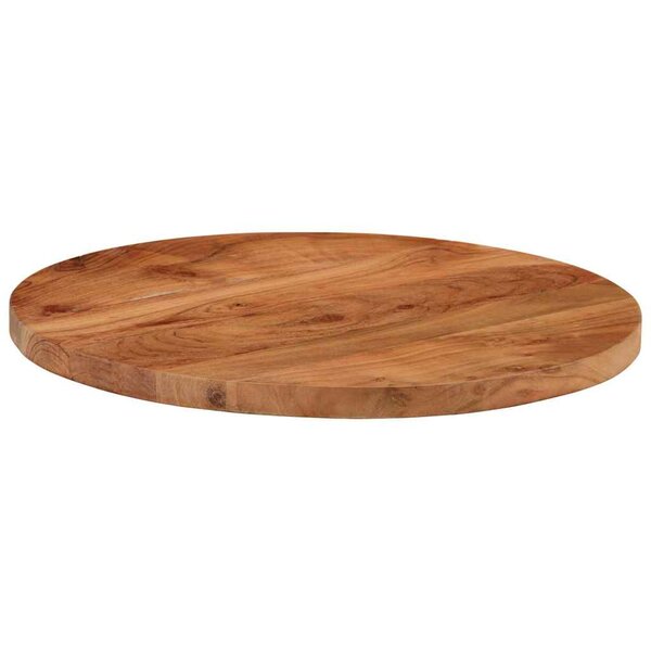 vidaXL Dessus de table Ø40x3 8 cm rond bois massif d'acacia