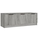 vidaXL Meuble TV Sonoma gris 102x35x36 5 cm Bois d'ingénierie