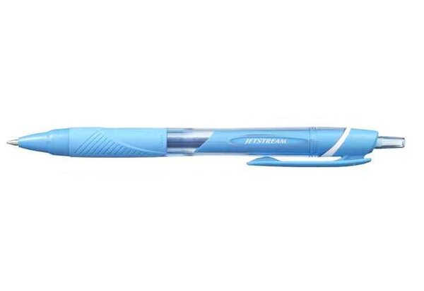 Roller encre Jetstream Mix SXN150C rétractable grip pointe fine 0 7mm turquoise UNI-BALL