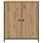 vidaXL Buffet chêne artisanal 70 x 30 x 80 cm Bois d'ingénierie