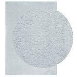 vidaXL Tapis HUARTE à poils courts doux et lavable bleu 140x200 cm