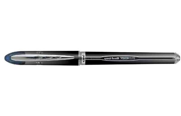 Roller encre liquide Vision Elite UB205 pointe fine 0 5mm bleu nuit UNI-BALL