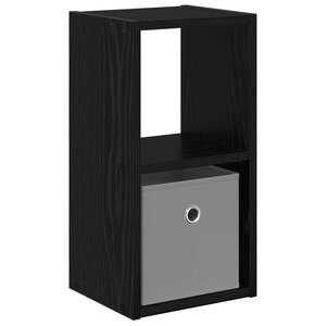 vidaXL Table de chevet avec tiroir Chêne noir 25 5 x 22 x 49 5 cm