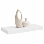 vidaXL Étagère murale flottante blanc 50x23x3 8 cm MDF