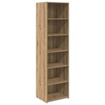 vidaXL Armoire Chêne artisanal 50 x 41 x 185 cm Bois d'ingénierie