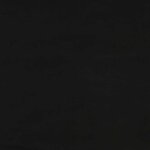 vidaXL Tabouret rond Noir Velours