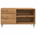 vidaXL Armoire à disques chêne artisanal 84 5x38x48 cm bois ingénierie