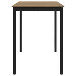 vidaXL Table de salle à manger / Table de repas Bois d'ingénierie