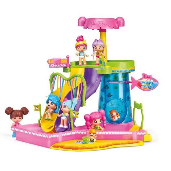 Pinypon - Le parc aquatique et 2 figurines - accessoires inclus