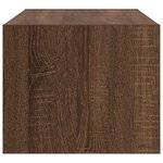 vidaXL Meuble TV 2 Pièces chêne marron 60x31x25 5 cm bois d'ingénierie