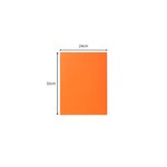 Paquet 100 chemises Jura 160 Orange EXACOMPTA