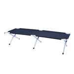 Pavillo lit de camping fold 'n rest noir