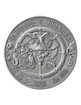 QUEEN ANNE'S REVENGE Captains of Fortune 2 Once Argent Monnaie 5 Dollars Barbados 2023