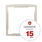 Cadre d'encastrement ton pierre aspect sablé ral 1013