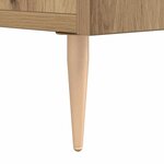 vidaXL Buffet chêne artisanal 100x36x60 cm bois d'ingénierie