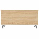 vidaXL Table basse Chêne sonoma 90x44 5x45 cm Bois d'ingénierie