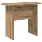 vidaXL Table console Chêne artisanal 93 x 40 x 75 cm Bois d'ingénierie