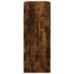 vidaXL Armoire murale chêne fumé 69 5x34x90 cm