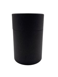 Lot de 25 boîtes cylindriques en carton Noir 8.2 x 11.4 cm