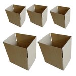 5 cartons d'emballage 20 x 15 x 11 cm