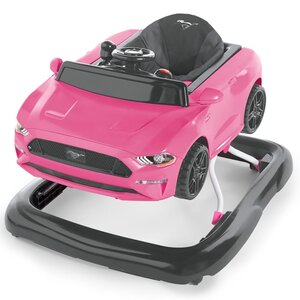 Bright starts trotteur bébé 3 en 1 ford mustang rose