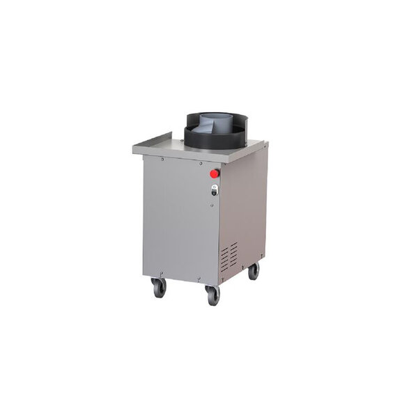 Bouleuse pizza monophasé portion pâte 50-300 gr - pizzagroup -  51x51x75mm