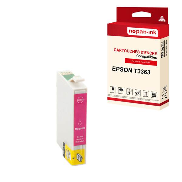 Nopan-ink - x1 cartouche epson t3363 xl t3363xl compatible