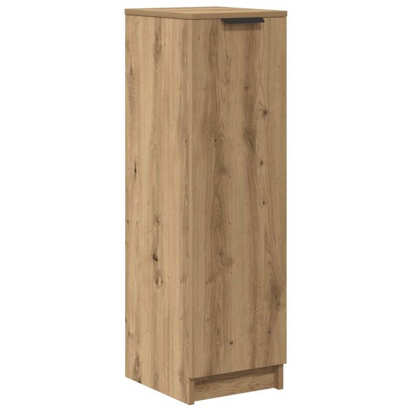 vidaXL Armoire à chaussures chêne artisanal bois d'ingénierie