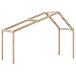 vidaXL Lit superposé sans matelas 80x200 cm bois de pin massif