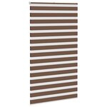 vidaXL Store zèbre marron 135x230cm largeur du tissu 130 9cm polyester