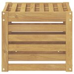 vidaXL Ensemble de canapés d'extérieur Blanc 35 x 38 x 37 cm