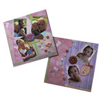 Kit scrapbooking naissance fille - erica
