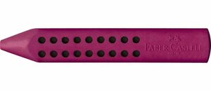 Lot de 10 Gommes en platique Rouge/Bleue FABER-CASTELL