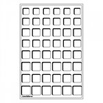 Plateaux numismatiques Leuchtturm format L pour les séries d'euros.