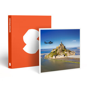 SMARTBOX - Coffret Cadeau Vol en hélicoptère de 20 min au-dessus du Mont-Saint-Michel - Sport & Aventure