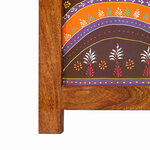 vidaXL Paravent Marron 105 x 180 cm Bois d'acacia massif