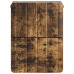 vidaXL Cabinet de chevet mural Chêne fumé 33 x 34 5 x 43 cm